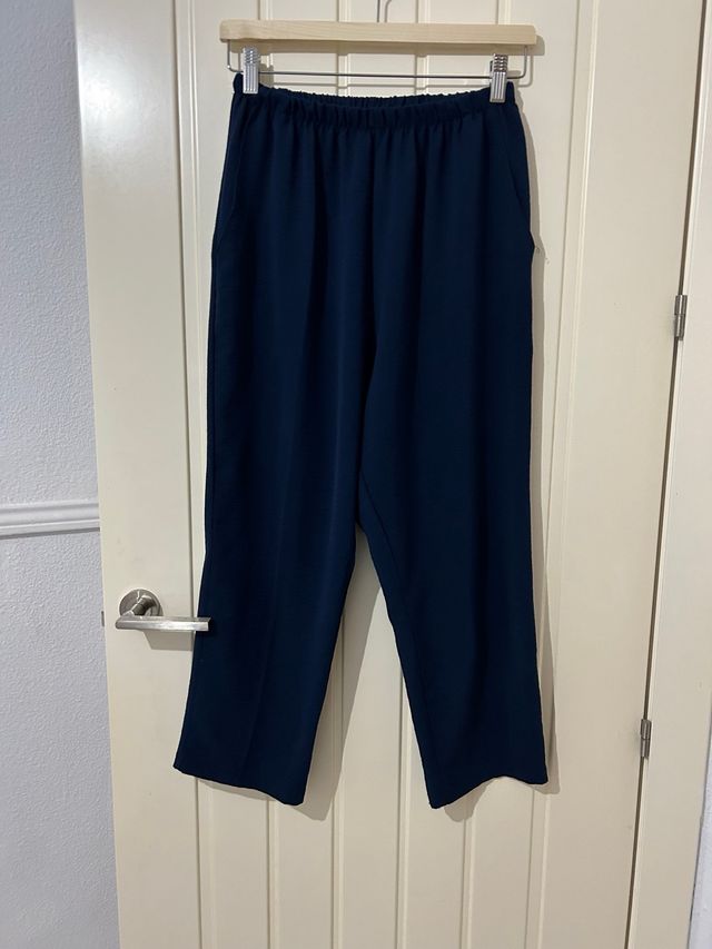 Pantalón mujer azul marino