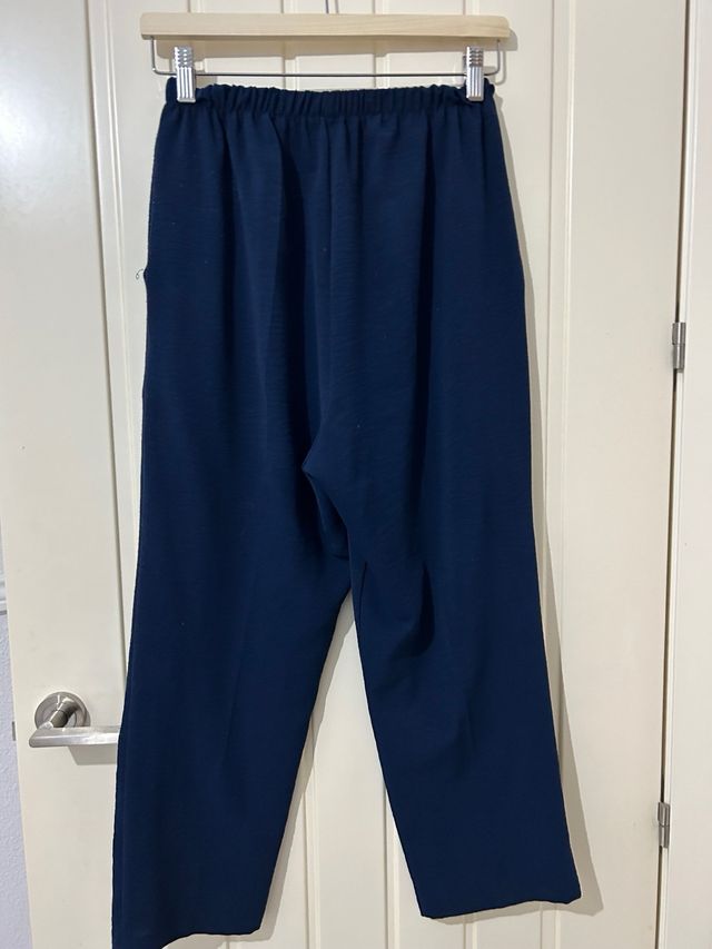 Pantalón mujer azul marino