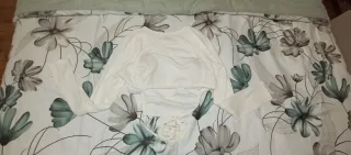 Top blanco manga larga con la espalda descubierta