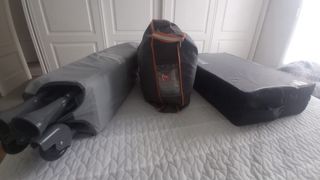 Cuna de viaje+colchón plegable+funda y relleno