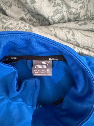 Conjunto 2 Sudaderas Adidas y Puma Azul