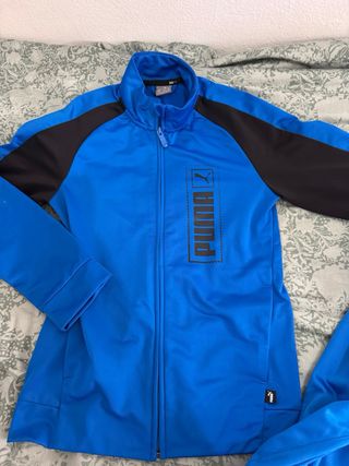 Conjunto 2 Sudaderas Adidas y Puma Azul