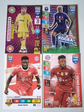FIFA 365 2025 (28 cromos) y 8 más.