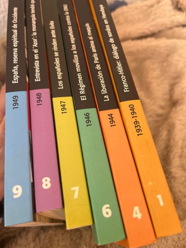 El franquismo año a año