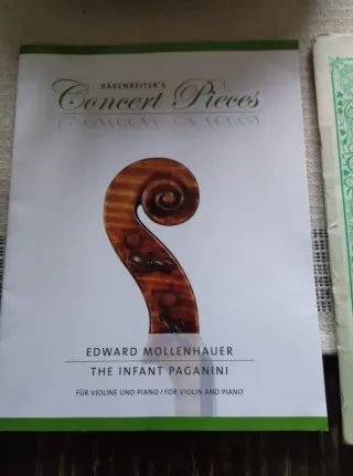 Partitura The Infant Paganini - Mollenhauer