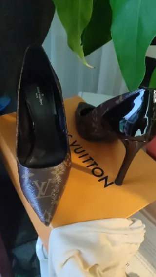 Zapatos Louis Vuitton Originales Beige/Marrón