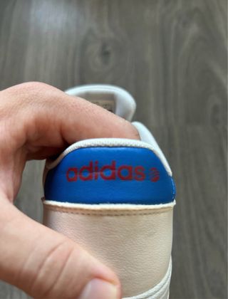 Zapatillas Adidas Mujer Blancas y Azules