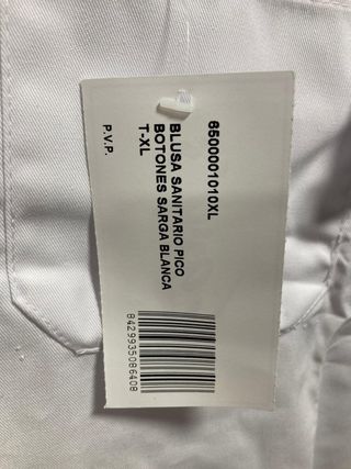 Blusa Sanitaria Gary's Talla XL