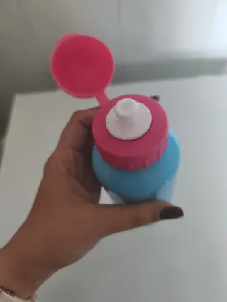 Borraccia alluminio blu e rosa