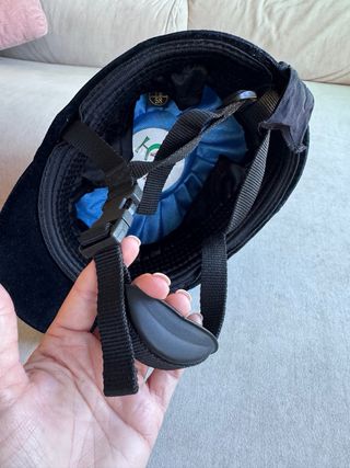 Casco Equitación Hispanohipica Terciopelo