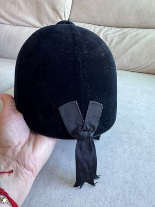 Casco Equitación Hispanohipica Terciopelo
