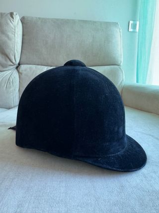 Casco Equitación Hispanohipica Terciopelo