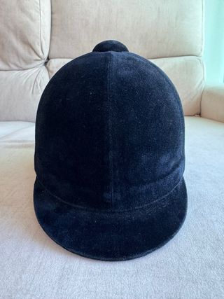 Casco Equitación Hispanohipica Terciopelo