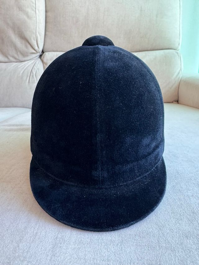 Casco Equitación Hispanohipica Terciopelo