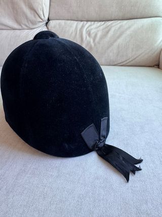 Casco Equitación Hispanohipica Terciopelo