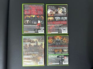 Pack 4 Juegos Gears of War Xbox 360