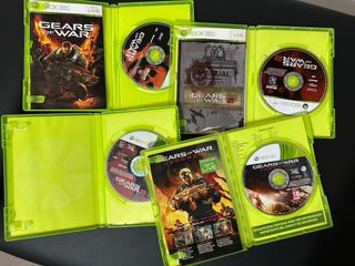 Pack 4 Juegos Gears of War Xbox 360