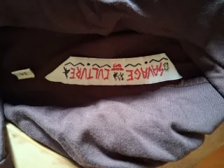 Camiseta Savage Culture manga larga estampada