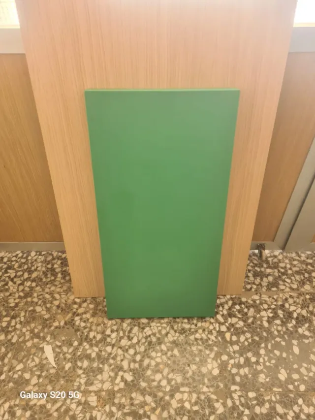 Tabla de corte verde