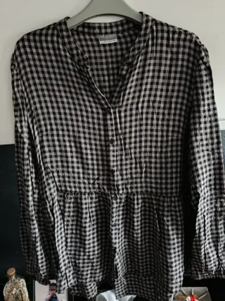 Blusa cuadros Beloved Talla 44