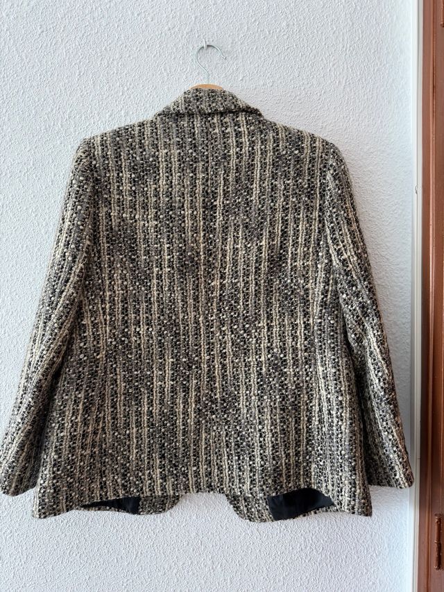 Blazer/Americana Gris Multicolor