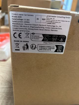 Cámara Visión Trasera VW Nueva