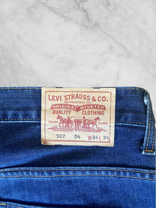 Levi’s 507 vaqueros rectos T44 | Denim azul