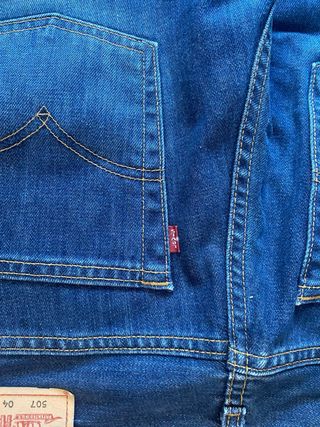 Levi’s 507 vaqueros rectos T44 | Denim azul