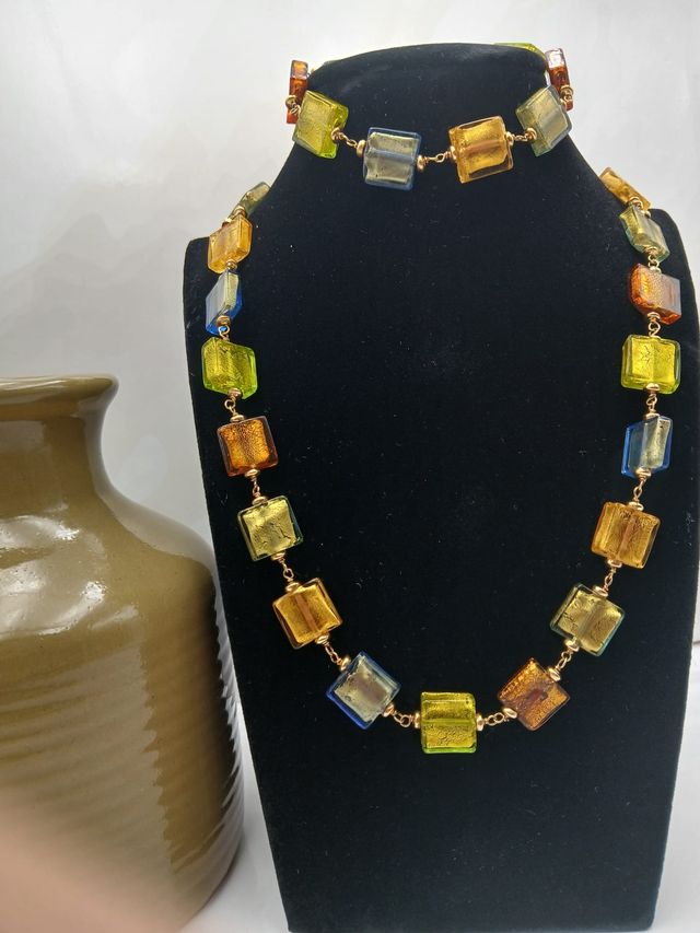 Conjunto Gargantilla y Pulsera Oro 18kl