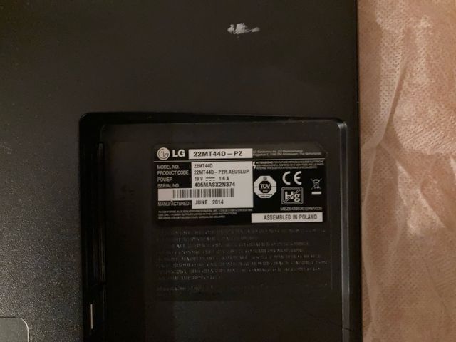 Pantalla LG 22MT44D-PZ