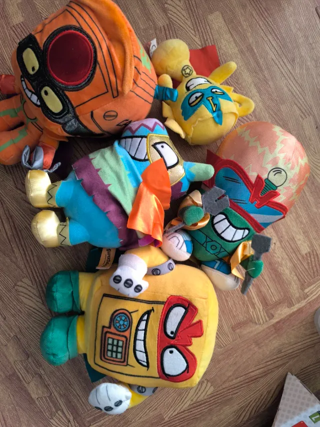 Lote Peluches Superzings