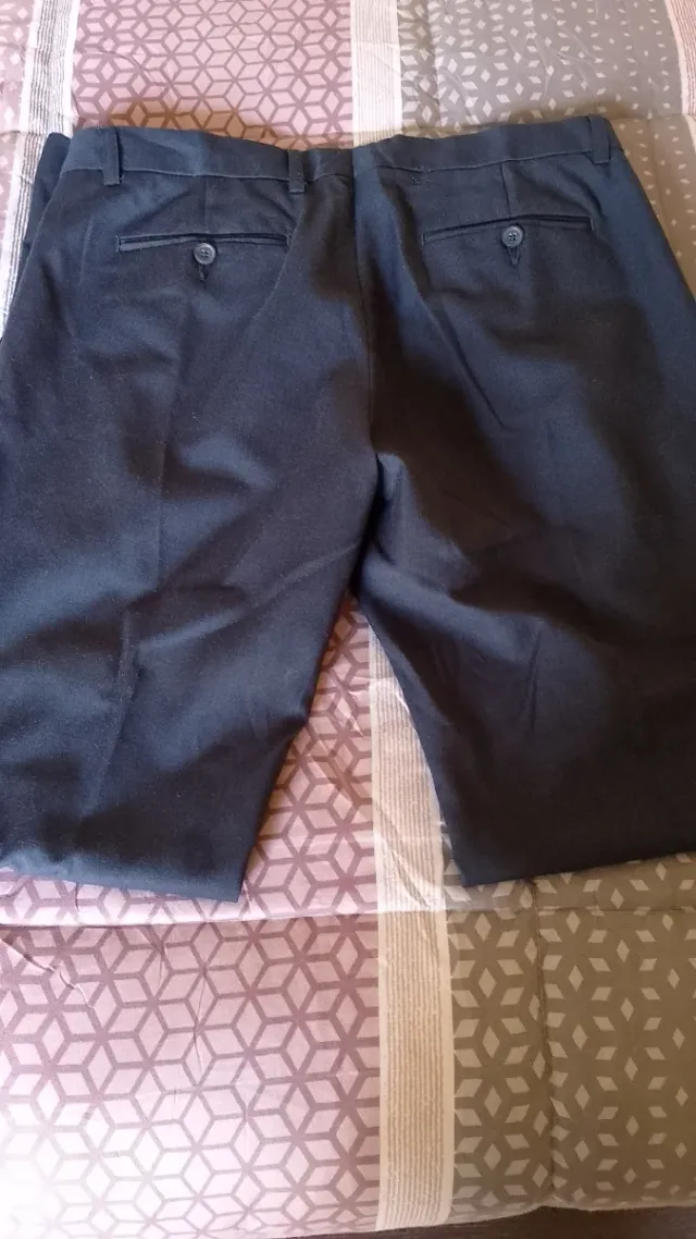 Pantalón vestir azul marino Talla 40