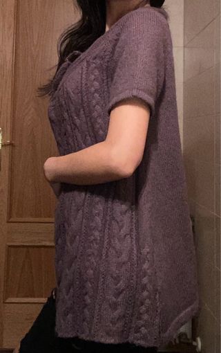 Cárdigan 15% angora mujer T.XS