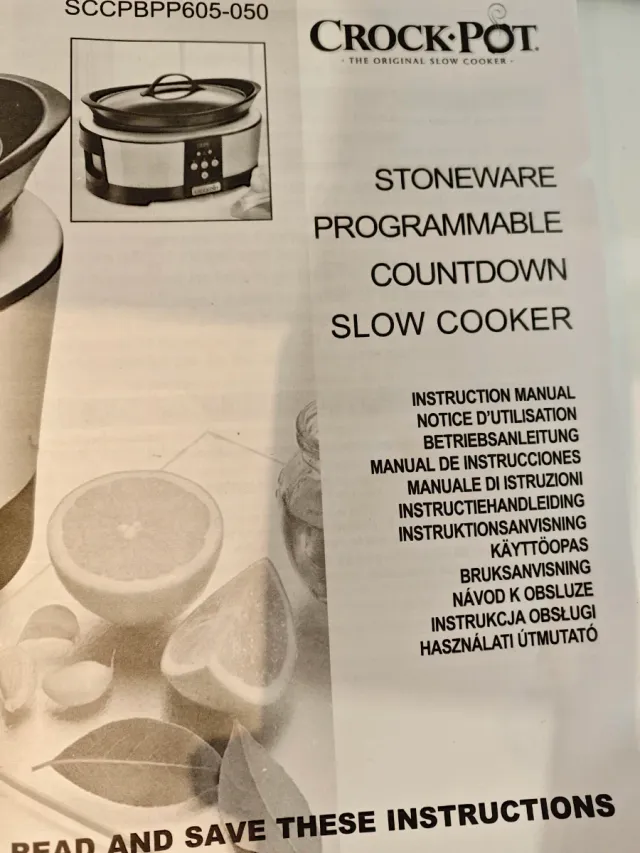 Olla Cocción Lenta Crock-Pot Digital