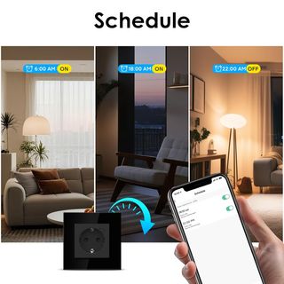 Enchufe Pared WiFi Inteligente Schuko BSEED