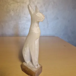 Statua gatto egizio in pietra