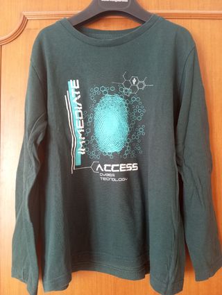 Set 4 magliette manica lunga uomo