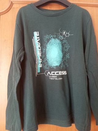 Set 4 magliette manica lunga uomo