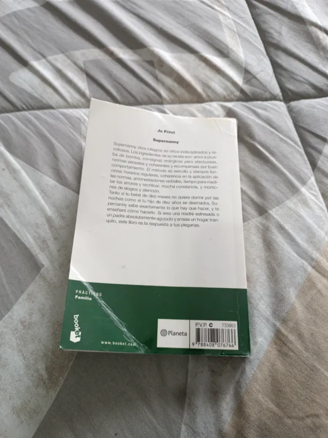 Libro Supernanny Jo Frost (Emitido en TV)