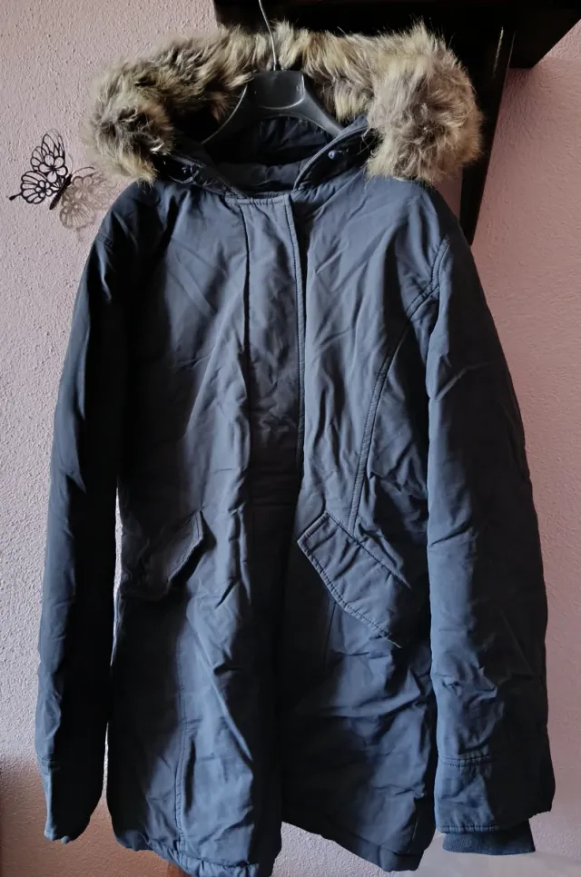 Parka Donna Invernale BLU  Misura XL