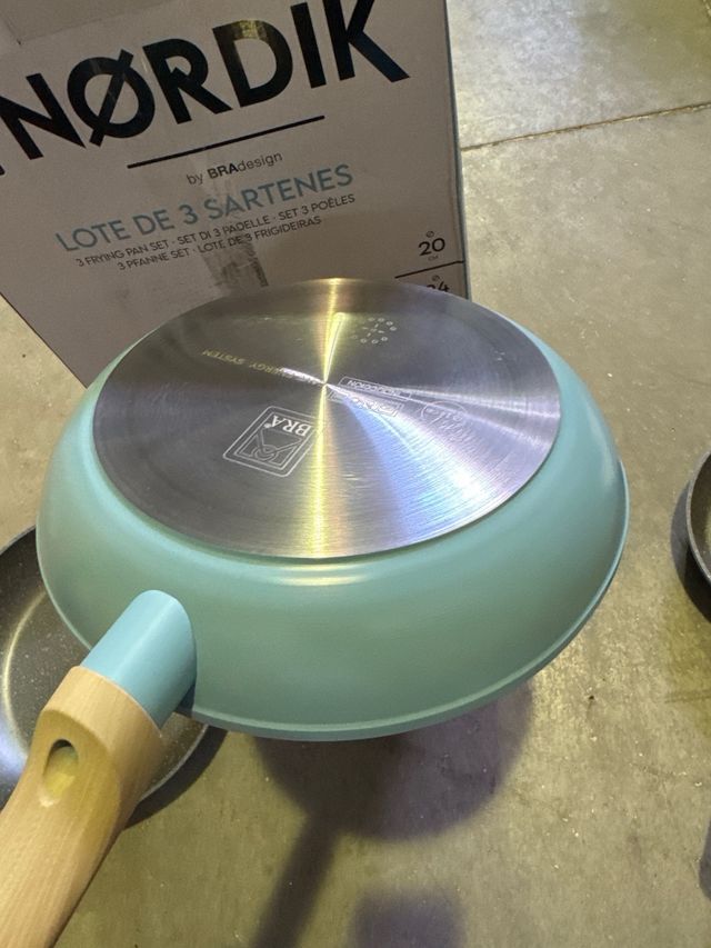 Conjunto de Panelas BRA Nordik 20-24-28 cm