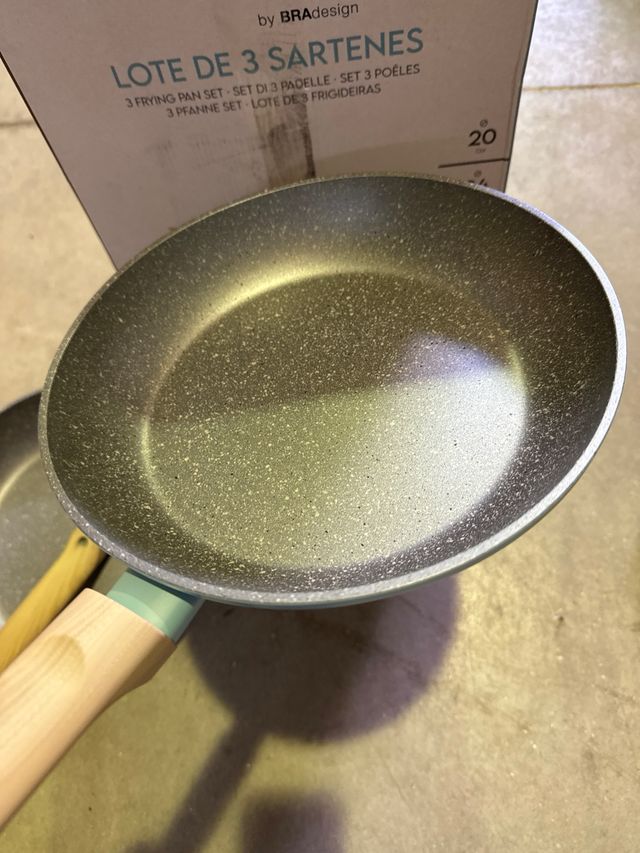 Conjunto de Panelas BRA Nordik 20-24-28 cm