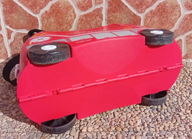 Trunki Camión Bomberos Frank Maleta Infantil rojo