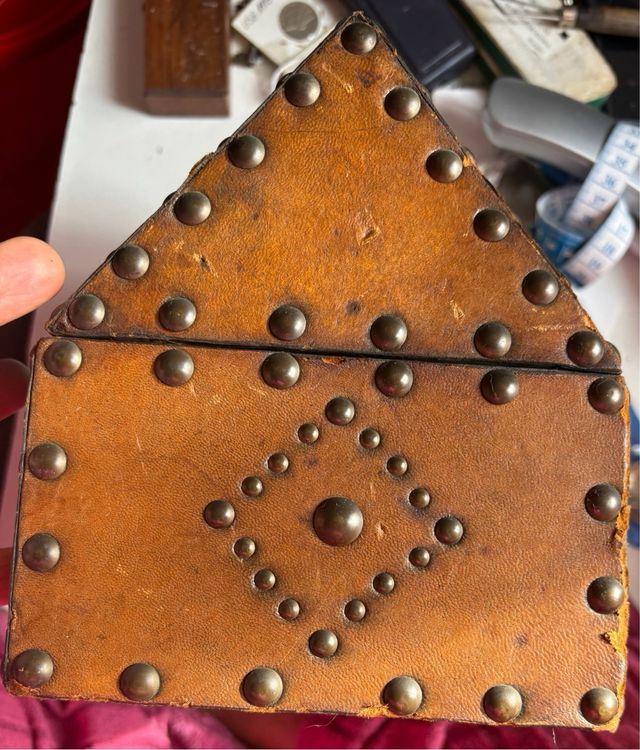 Baúl Decorativo Mapa Antiguo Vintage