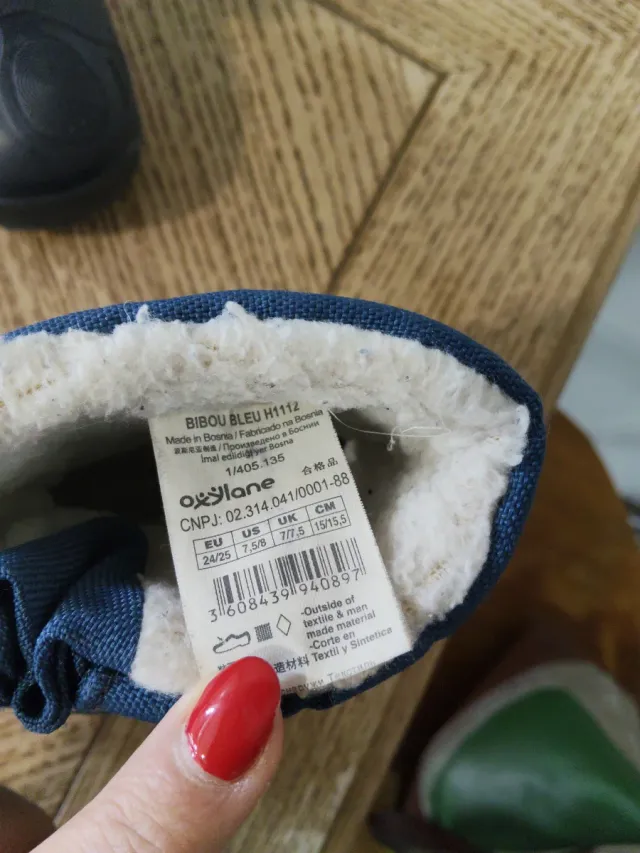 Botas de nieve niño Talla 24-25