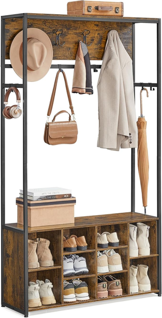 Appendiabiti Ingresso con Panca Scarpiera, Mobile