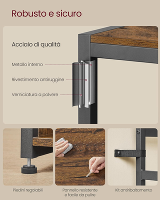 Appendiabiti Ingresso con Panca Scarpiera, Mobile