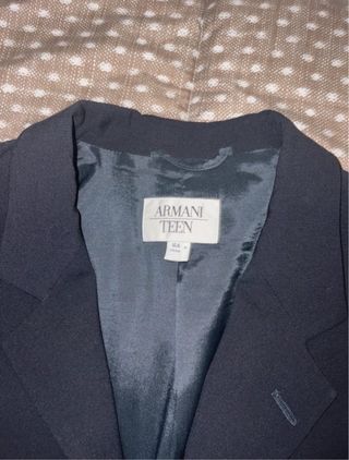 Giacca Armani Teen Nera Taglia M