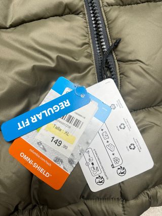 Chaqueta Columbia insulada Talla XL