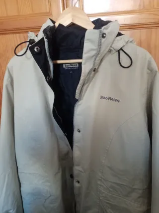 Chaqueta Roc-Noico Beige/Talla XXL está como nueva